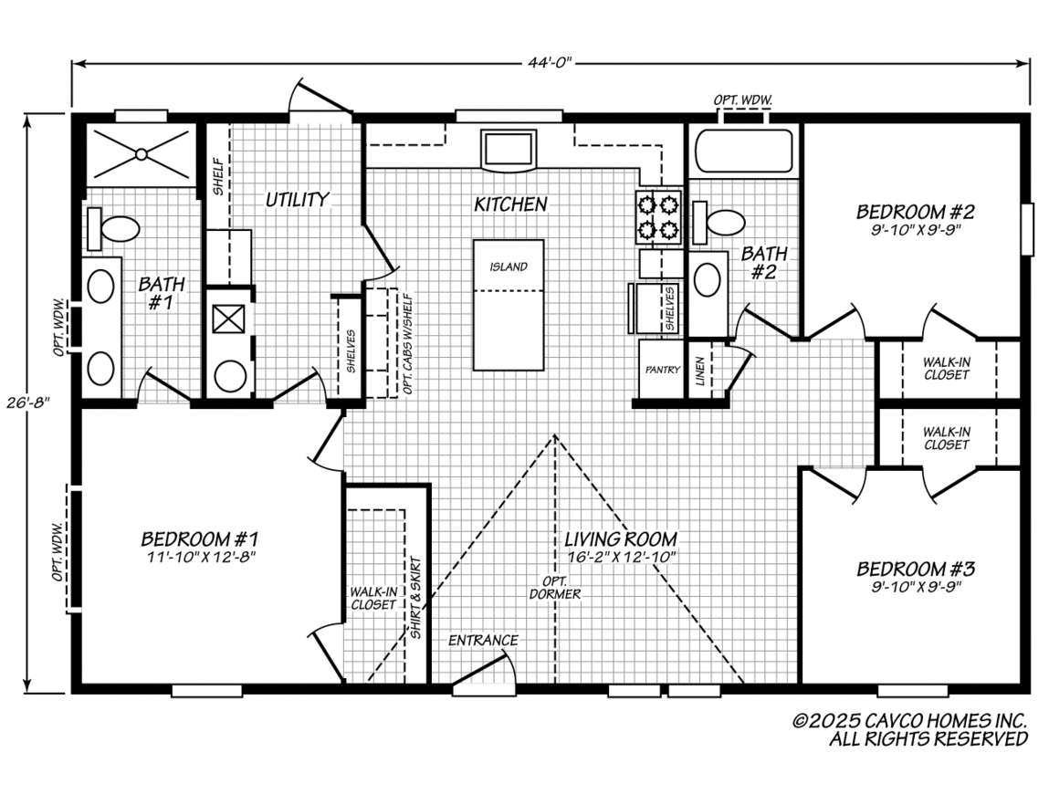 Cavco Fleetwood 28443B “Escape” Manufactured Home