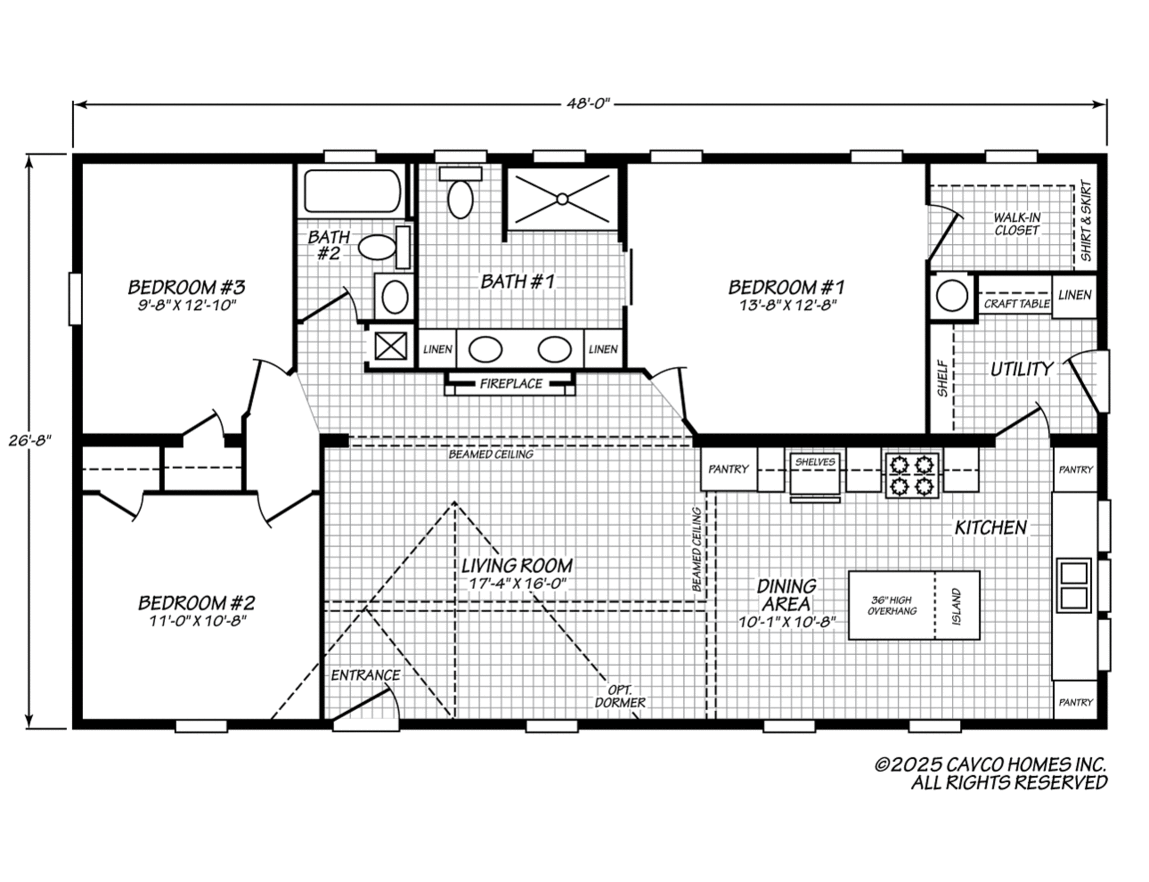Cavco Fleetwood 28483H “Bella” Manufactured Home