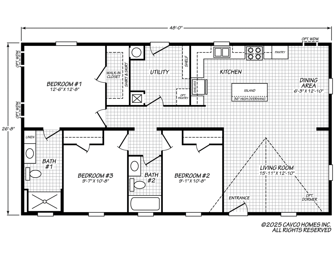 Cavco Fleetwood 28483U “The Porch Home” Manufactured Home