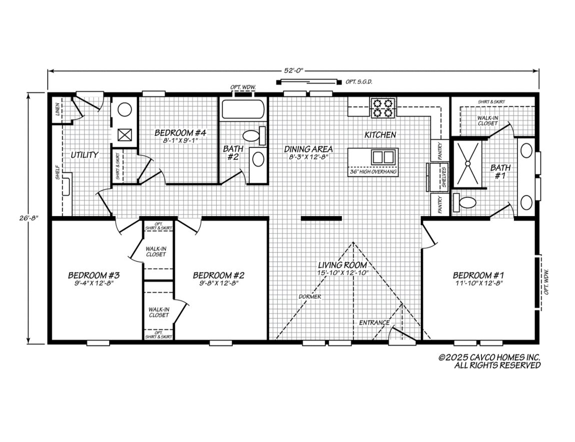 Cavco Fleetwood 28524B “Hemos” Manufactured Home